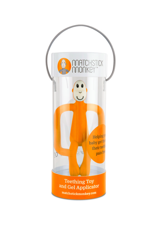 Orange Mat Mon Teething Toy