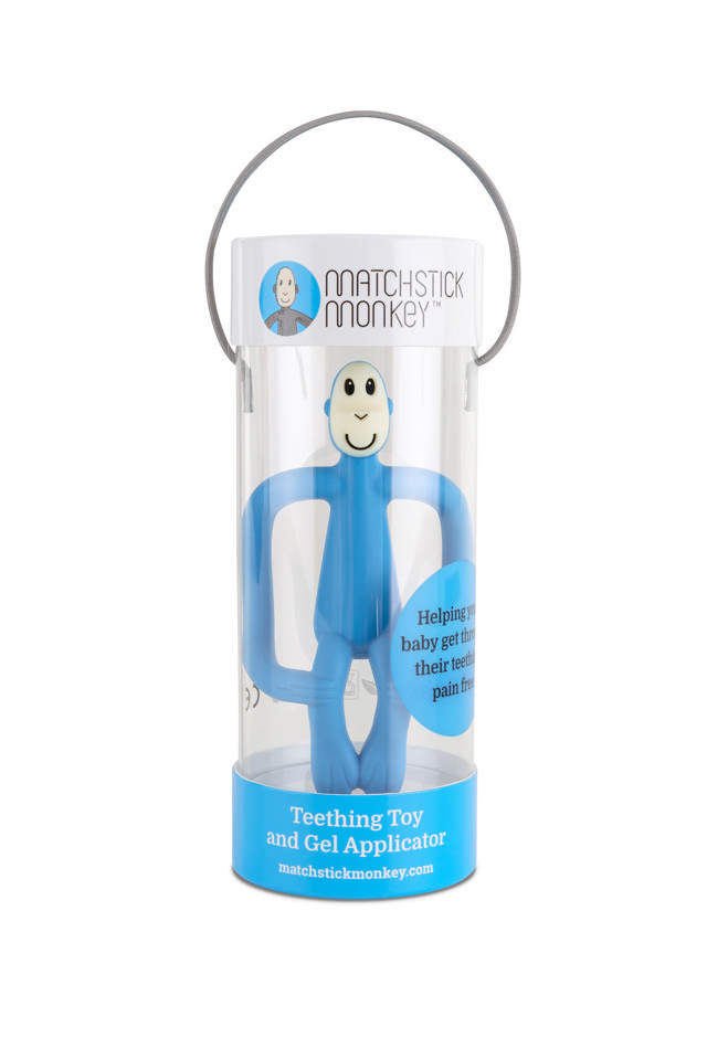 Light Blue Mat Mon Teething Toy