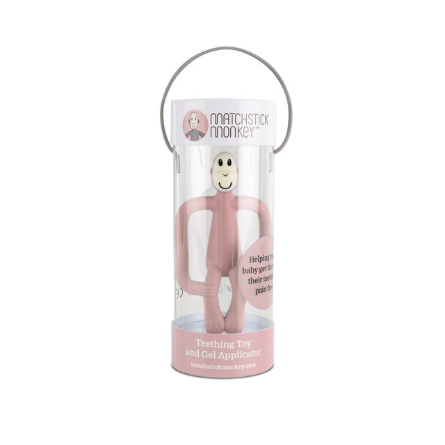 Mat Mon Teething Toy Dusty Pink