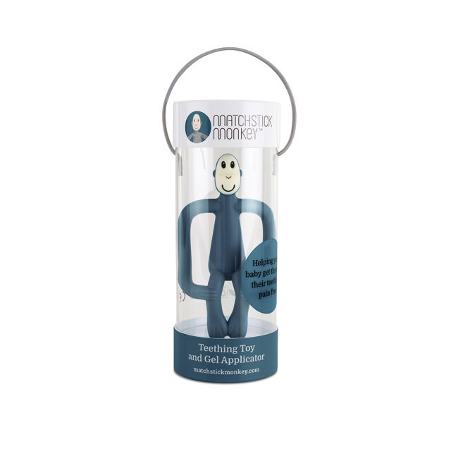 Mat Mon Teething Toy Airforce Blue