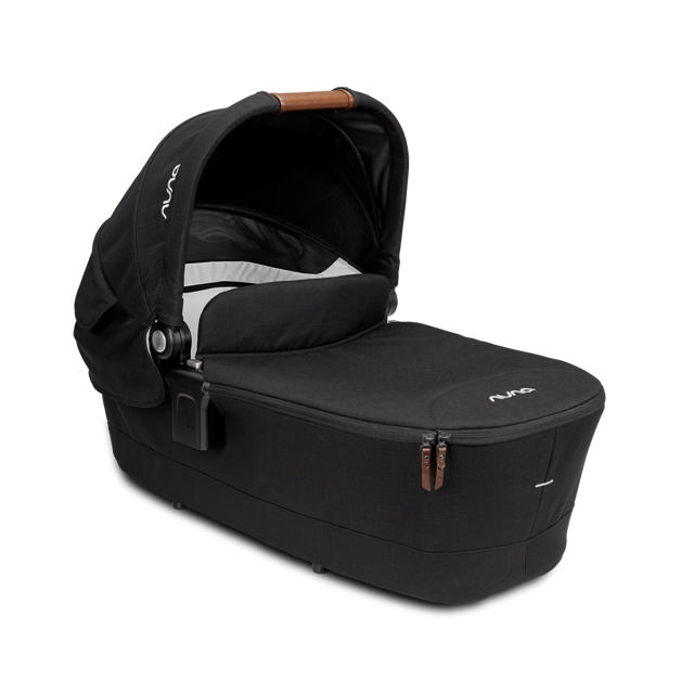 TRIV nacelle pliable Caviar - cuir Cognac