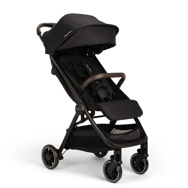 TRVL stroller Caviar (leather Chocolate)