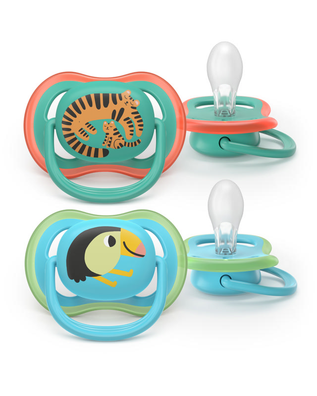 Sucette +6m Air léopard/toucan