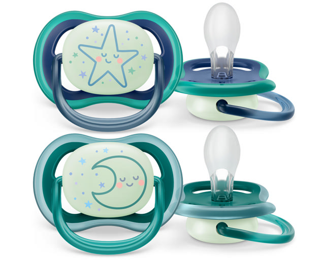 Sucette +6M Air Night Etoile/Lune