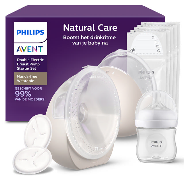 Breastpump in bra double