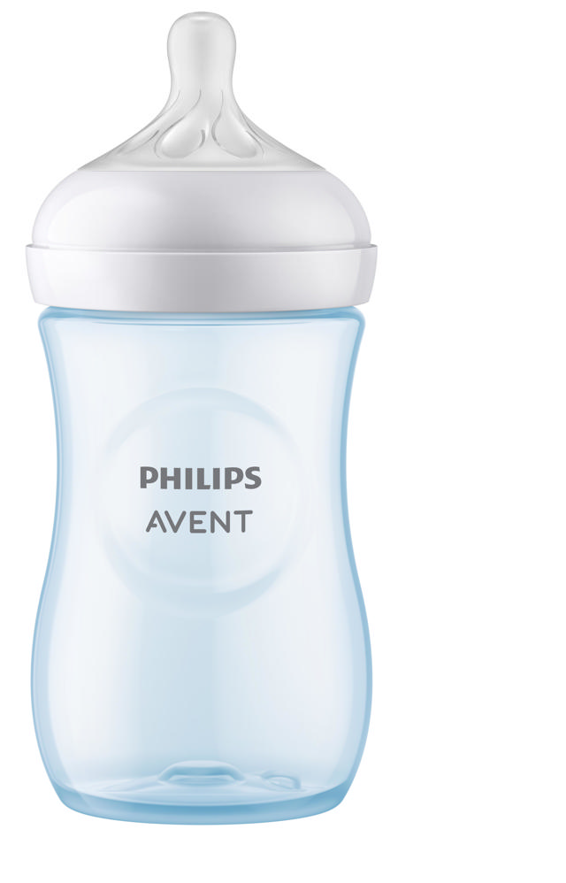 Natural 3.0 biberon 260 ml Bleu