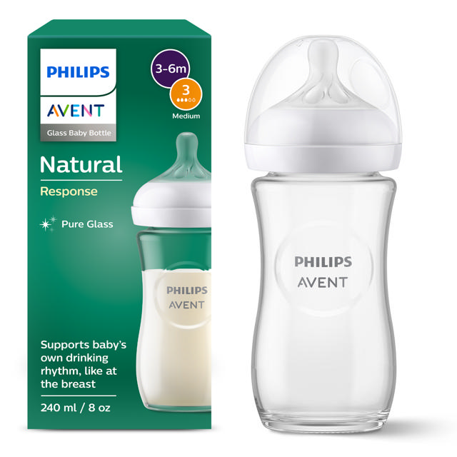 Natural 3.0 biberon 240 ml Verre