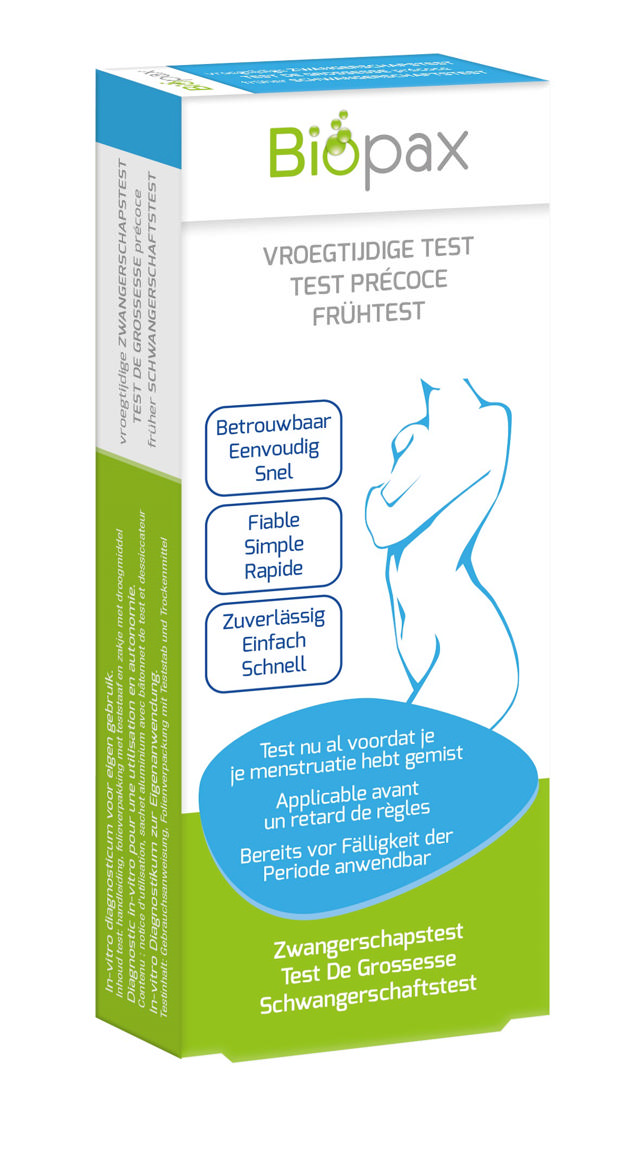 Biopax Bleu Test precoce de grossesse
