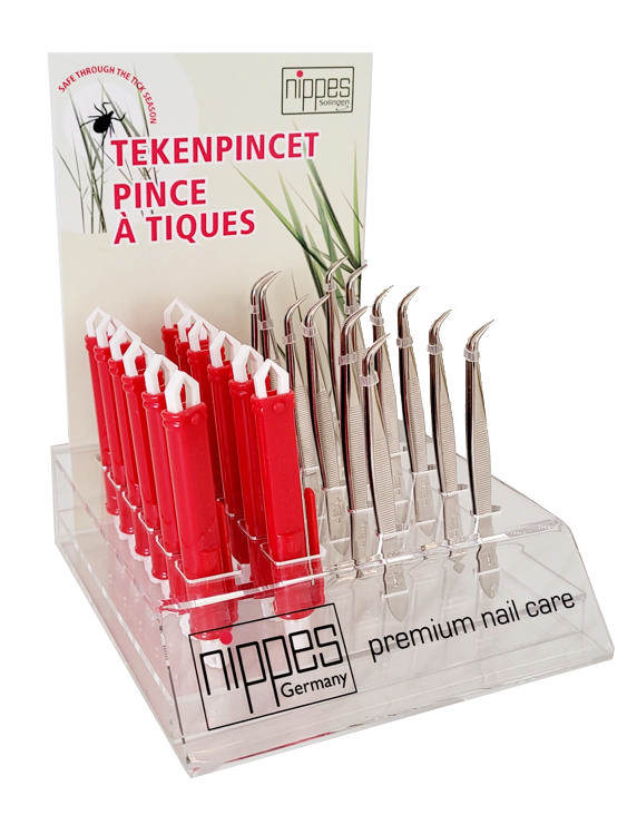 Nippes N573 Display duo pince à tique (x24) REMPLI