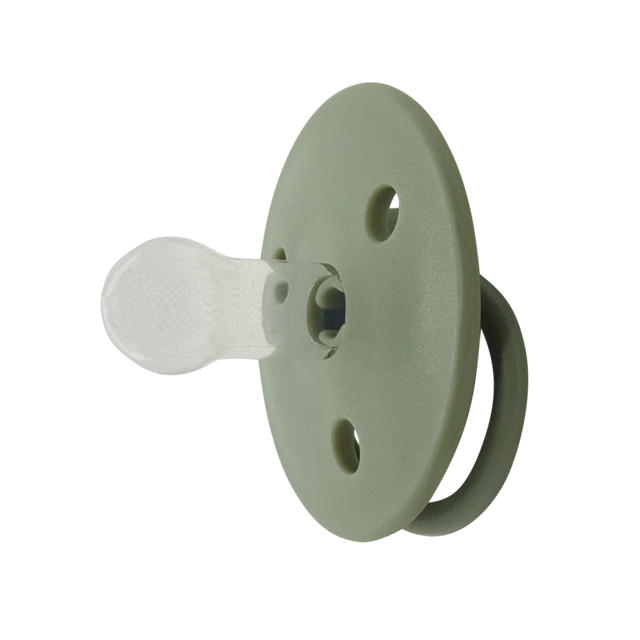 Sucette rond Silicone 0m Vert